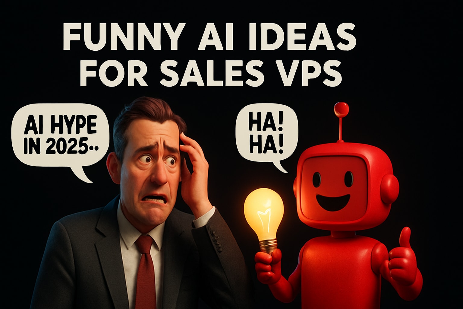 9 Hilarious Funny AI Ideas For Sales VPs To Try In 2025